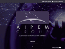 Tablet Screenshot of aipem.com
